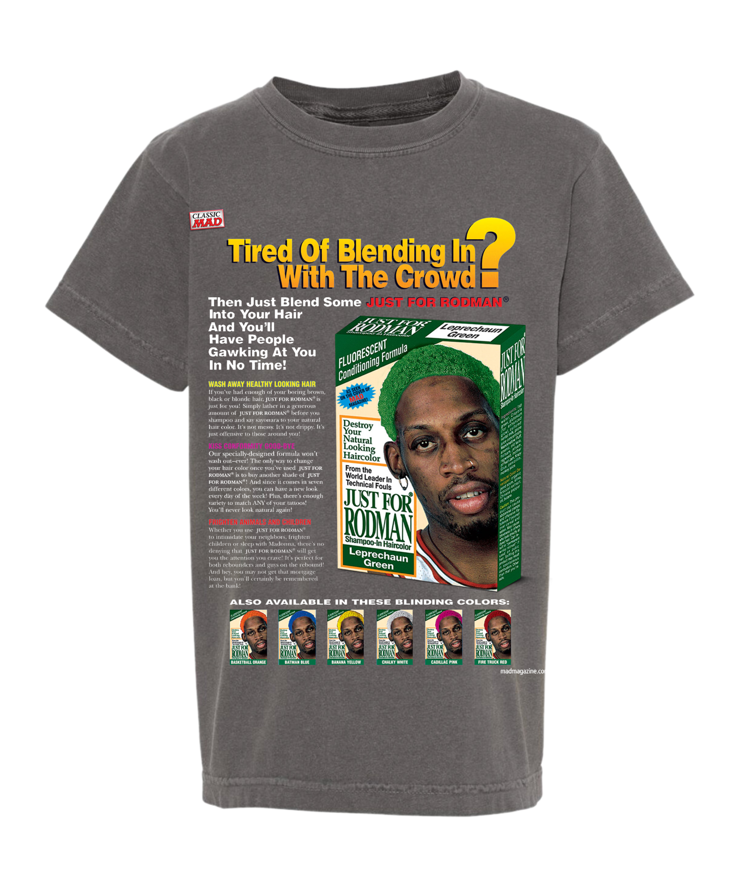 Just For Rodman T - Pepper(Grey)