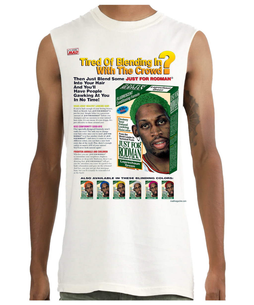 Just For Rodman Cut Off - Ivory